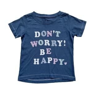 Peek Don't Worry Be Happy Tee Size 6/7